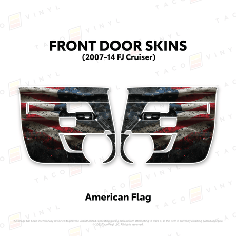 FJ Cruiser Door Skins - Xtrusion Overland