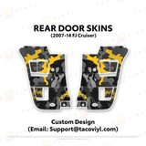 FJ Cruiser Door Skins - Xtrusion Overland
