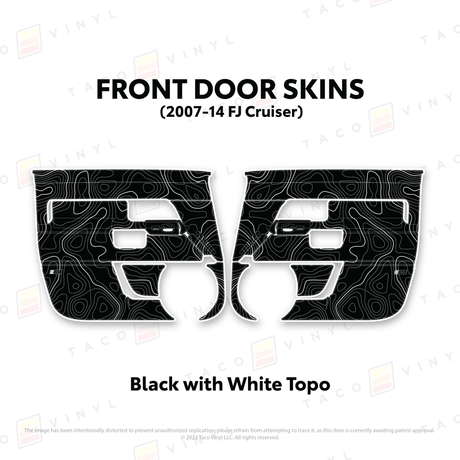 FJ Cruiser Door Skins - Xtrusion Overland
