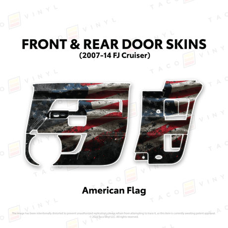 FJ Cruiser Door Skins - Xtrusion Overland