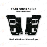 FJ Cruiser Door Skins - Xtrusion Overland