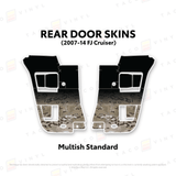 FJ Cruiser Door Skins - Xtrusion Overland