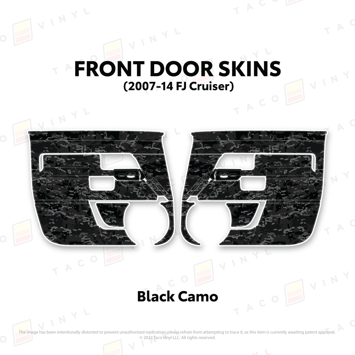 FJ Cruiser Door Skins - Xtrusion Overland