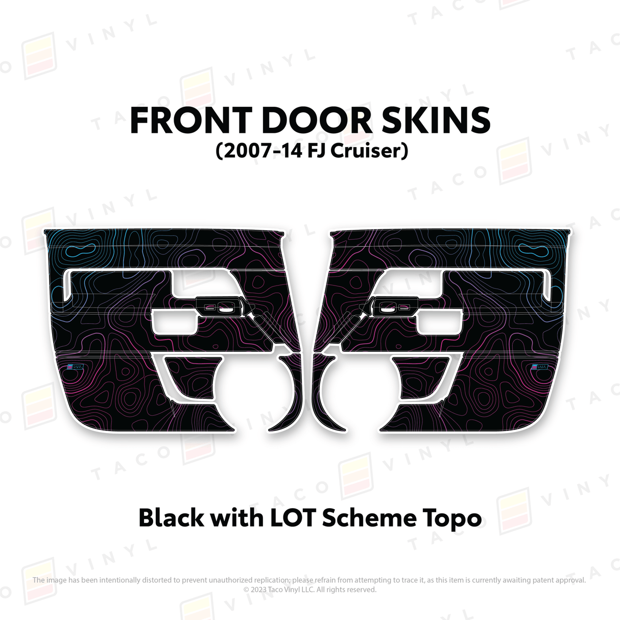 FJ Cruiser Door Skins - Xtrusion Overland