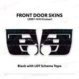 FJ Cruiser Door Skins - Xtrusion Overland