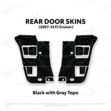 FJ Cruiser Door Skins - Xtrusion Overland