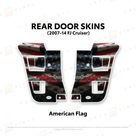 FJ Cruiser Door Skins - Xtrusion Overland