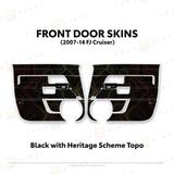 FJ Cruiser Door Skins - Xtrusion Overland