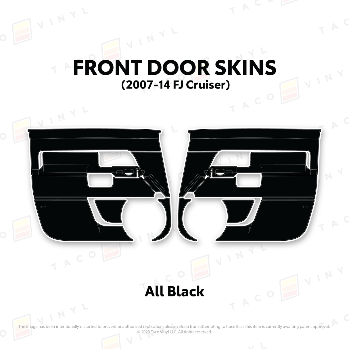 FJ Cruiser Door Skins - Xtrusion Overland