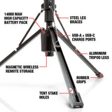 FLi - OVERLANDER 10' Telescoping Light with Wireless Remote - Xtrusion Overland