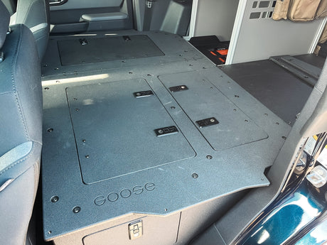 Ford Bronco 2021 - Present 6 Gen. 4 Door - Second Row Seat Delete Plate System - Module Height - Xtrusion Overland