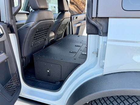 Ford - Bronco - 2021 - Present - 6th Gen - 4 Door - Explore Series - Seat Delete - Second Row - Low Profile - Xtrusion Overland