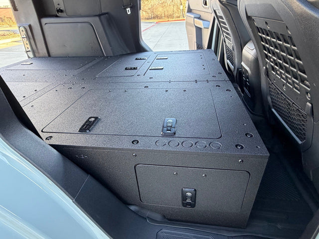Ford - Bronco - 2021 - Present - 6th Gen - 4 Door - Explore Series - Seat Delete - Second Row - Low Profile - Xtrusion Overland