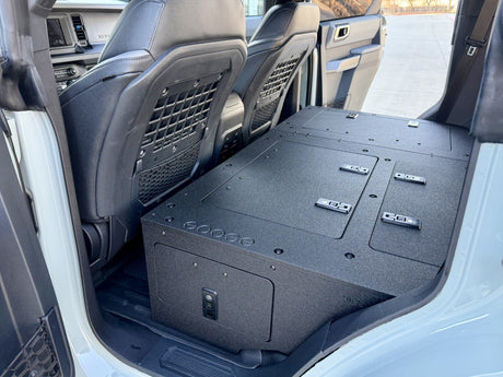 Ford - Bronco - 2021 - Present - 6th Gen - 4 Door - Explore Series - Seat Delete - Second Row - Low Profile - Xtrusion Overland