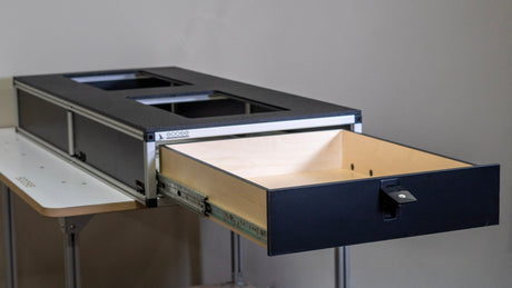 Ford Excursion 2000 - 2006 1st Gen. - Single Drawer Module - 25 3/4" Wide x 8" High x 59" Depth - Xtrusion Overland