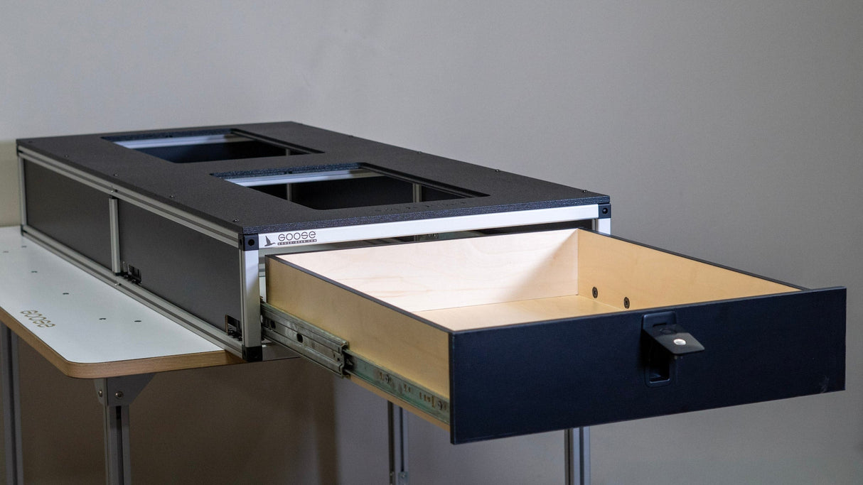 Ford Excursion 2000 - 2006 1st Gen. - Single Drawer Module - 25 3/4" Wide x 8" High x 59" Depth - Xtrusion Overland
