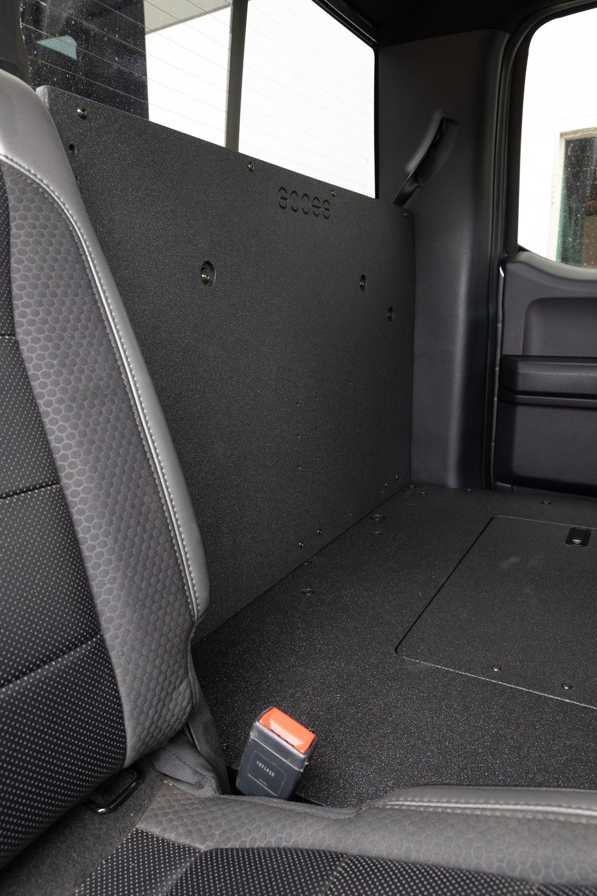 Ford F150 2015 - Present 13th & 14th Gen. SuperCab - Second Row Seat Delete Plate System - Xtrusion Overland