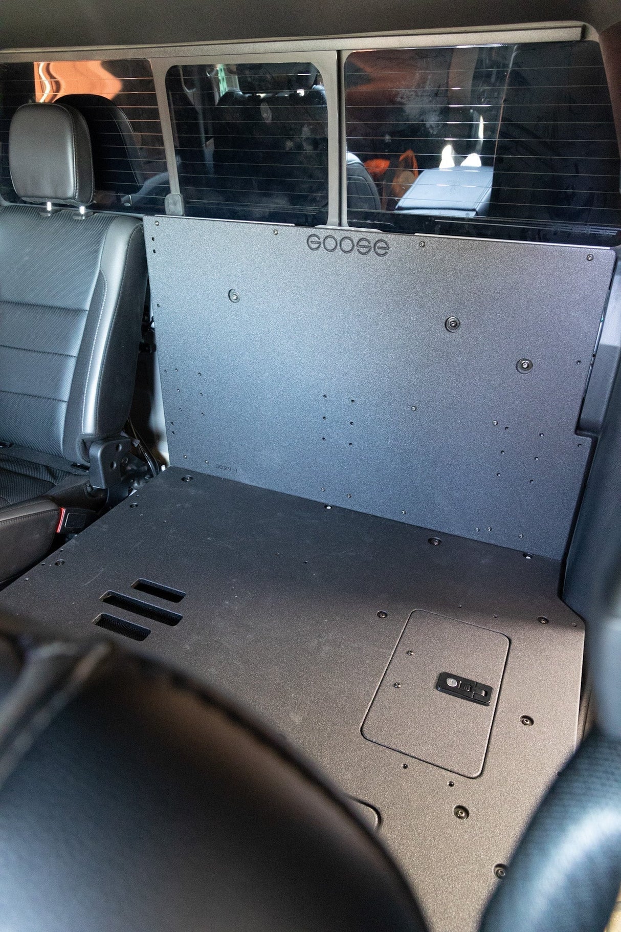 Ford F150 2015 - Present 13th & 14th Gen. SuperCrew - Second Row Seat Delete Plate System - Xtrusion Overland