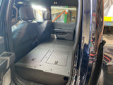 Ford - F150 2021 - Present - 14th Gen. SuperCrew - Second Row Seat Delete Plate System with Factory B&O Subwoofer Center Wall with Exterior Port - Xtrusion Overland