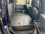 Ford - F150 2021 - Present - 14th Gen. SuperCrew - Second Row Seat Delete Plate System with Factory B&O Subwoofer Center Wall with Exterior Port - Xtrusion Overland