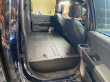 Ford - F150 2021 - Present - 14th Gen. SuperCrew - Second Row Seat Delete Plate System with Factory B&O Subwoofer Center Wall with Exterior Port - Xtrusion Overland