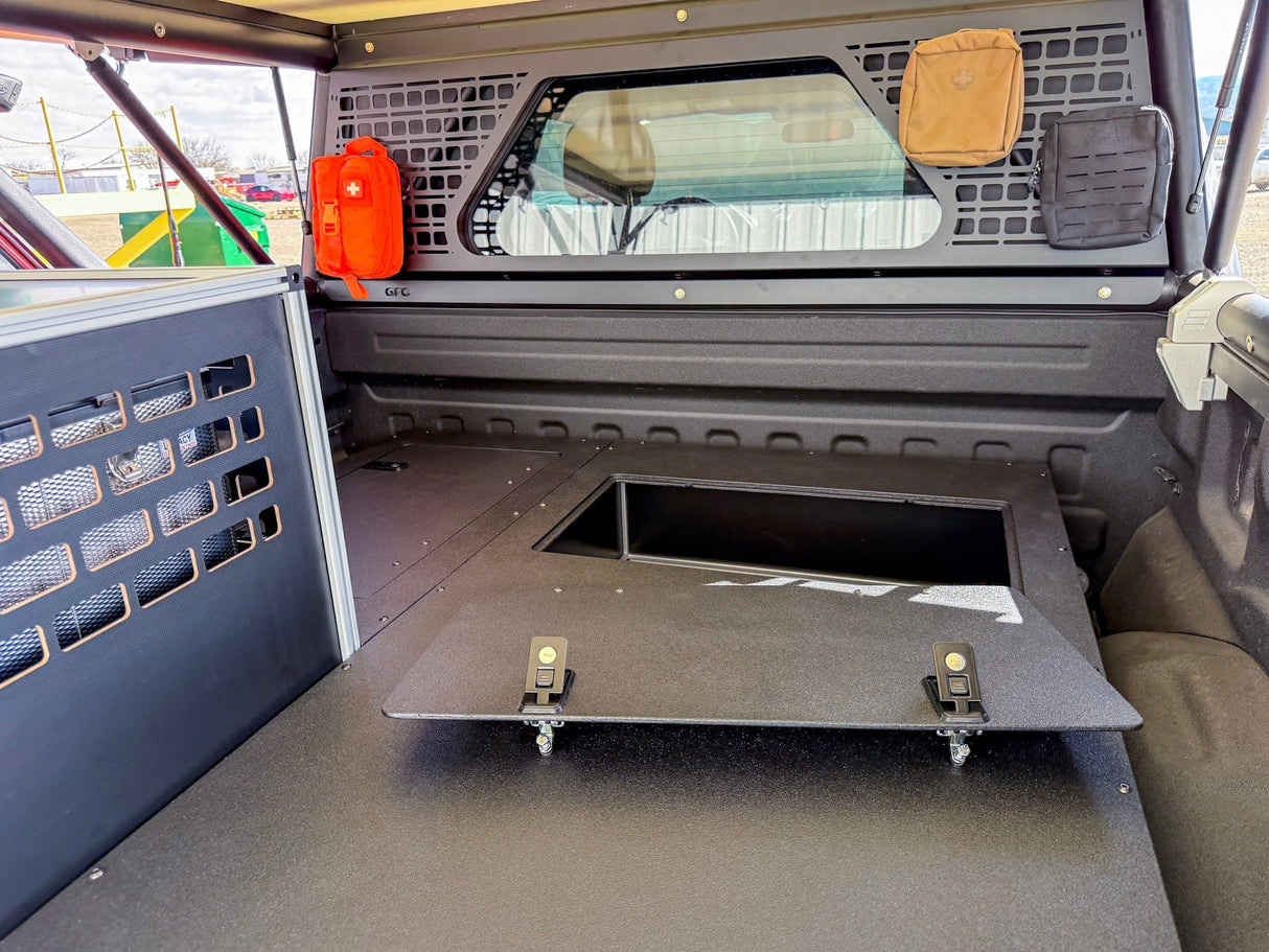 Ford F150 Raptor 2015-2020 2nd Gen. SuperCrew - Truck Bed Sleep Deck Drawer with Cubbie - Xtrusion Overland