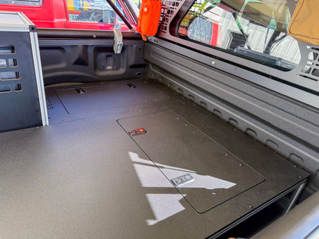 Ford F150 Raptor 2015-2020 2nd Gen. SuperCrew - Truck Bed Sleep Deck Drawer with Cubbie - Xtrusion Overland