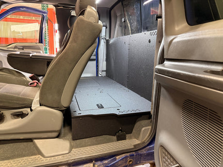 Ford - F250-350 - 1999-2007 - 1st Gen - Super Cab - Explore Series - Second Row Seat Delete - 100% - Xtrusion Overland