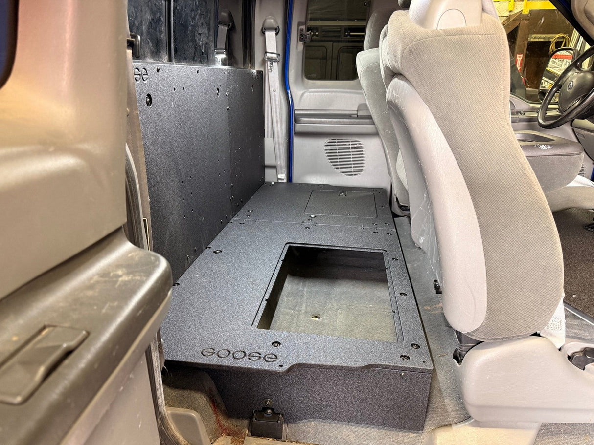 Ford - F250-350 - 1999-2007 - 1st Gen - Super Cab - Explore Series - Second Row Seat Delete - 100% - Xtrusion Overland