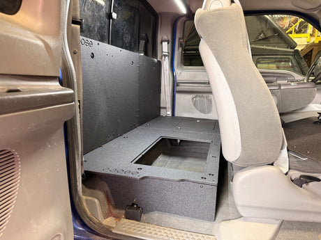 Ford - F250-350 - 1999-2007 - 1st Gen - Super Cab - Explore Series - Second Row Seat Delete - 100% - Xtrusion Overland