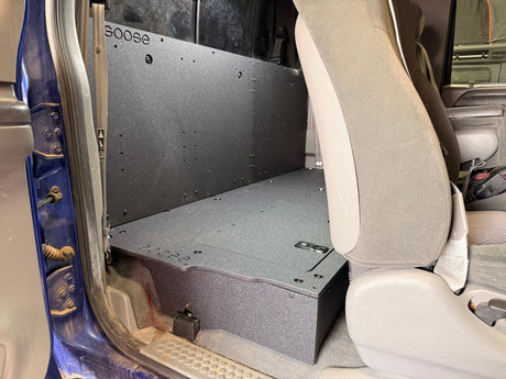 Ford - F250-350 - 1999-2007 - 1st Gen - Super Cab - Explore Series - Second Row Seat Delete - 100% - Xtrusion Overland
