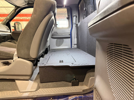 Ford - F250-350 - 1999-2007 - 1st Gen - Super Cab - Explore Series - Second Row Seat Delete - 100% - Xtrusion Overland
