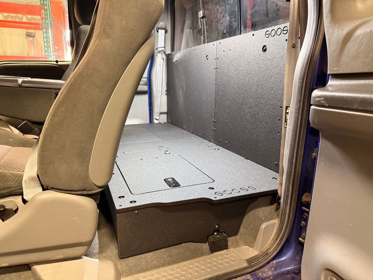Ford - F250-350 - 1999-2007 - 1st Gen - Super Cab - Explore Series - Second Row Seat Delete - 100% - Xtrusion Overland