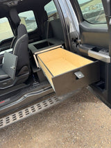 Ford - F250 - F550 - 2017 - Present - 4th - 5th Gen - Super Cab - without the center mounted B&O Subwoofer - Explore Series - Single Drawer Module - With Fitted Top Plate - Xtrusion Overland