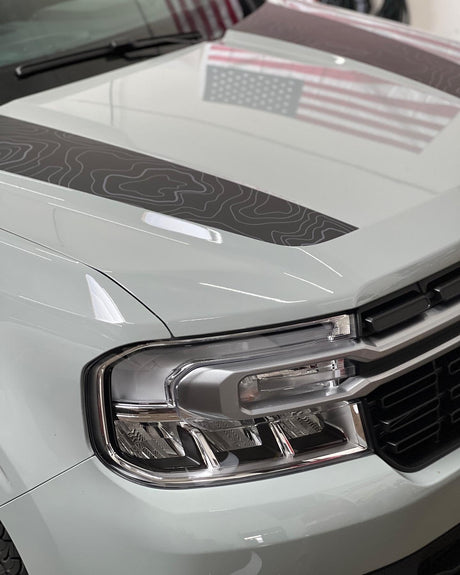 Ford Maverick (2022-2024) Hood Stripes - Xtrusion Overland