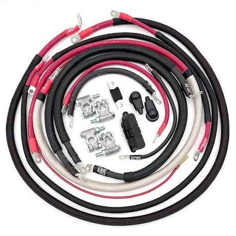 Ford Power Stroke 6.0 Diesel - F250/F350 Battery Cable Kit (2003-2007) - Xtrusion Overland