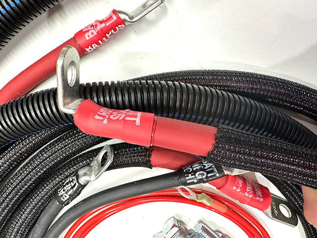 Ford Powerstroke 6.4 Diesel - F250/F350 Battery Cable Kit (2008-2010) - Xtrusion Overland