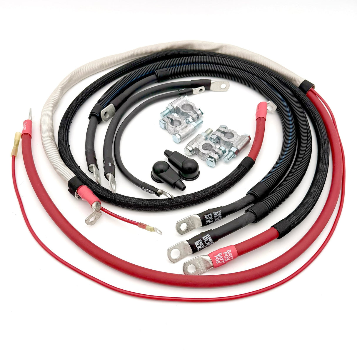 Ford Powerstroke 6.4 Diesel - F250/F350 Battery Cable Kit (2008-2010) - Xtrusion Overland