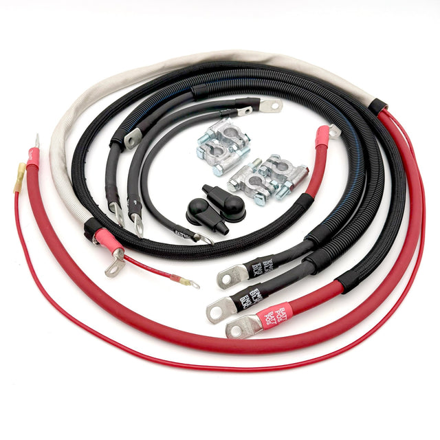 Ford Powerstroke 6.4 Diesel - F250/F350 Battery Cable Kit (2008-2010) - Xtrusion Overland
