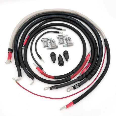 Ford Powerstroke 7.3 Diesel - F250/F350 Battery Cable Kit (1999-2003) - Xtrusion Overland