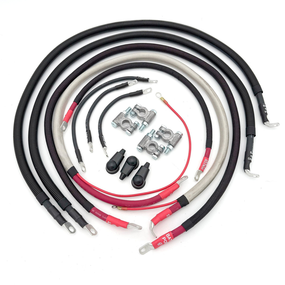 Ford Powerstroke 7.3 Diesel - F250/F350 Battery Cable Kit (1999-2003) - Xtrusion Overland