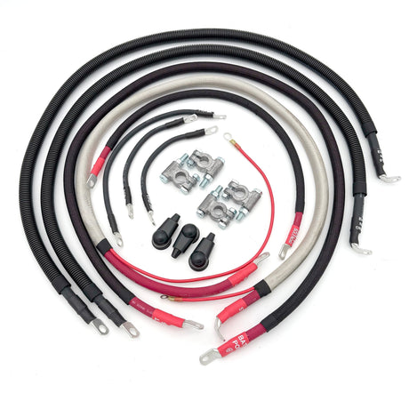 Ford Powerstroke 7.3 Diesel - F250/F350 Battery Cable Kit (1999-2003) - Xtrusion Overland