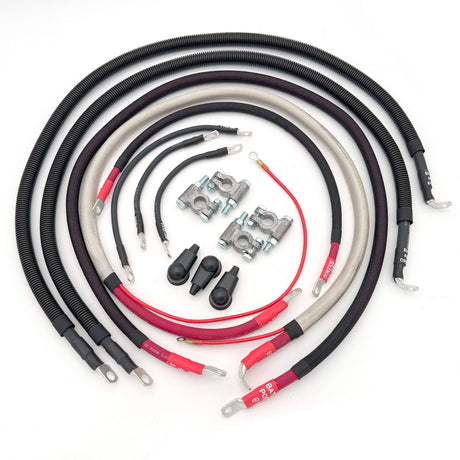 Ford Powerstroke 7.3 Diesel - F250/F350 Battery Cable Kit (1999-2003) - Xtrusion Overland