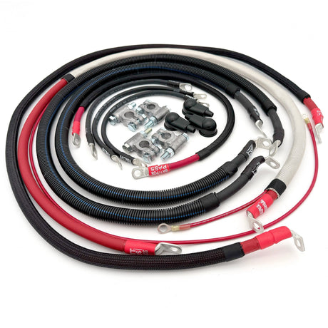 Ford Powerstroke 7.3 Diesel - F250/F350 OBS Battery Cable Kit (1990-1997) - Xtrusion Overland
