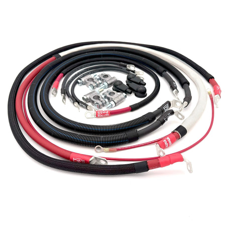 Ford Powerstroke 7.3 Diesel - F250/F350 OBS Battery Cable Kit (1990-1997) - Xtrusion Overland