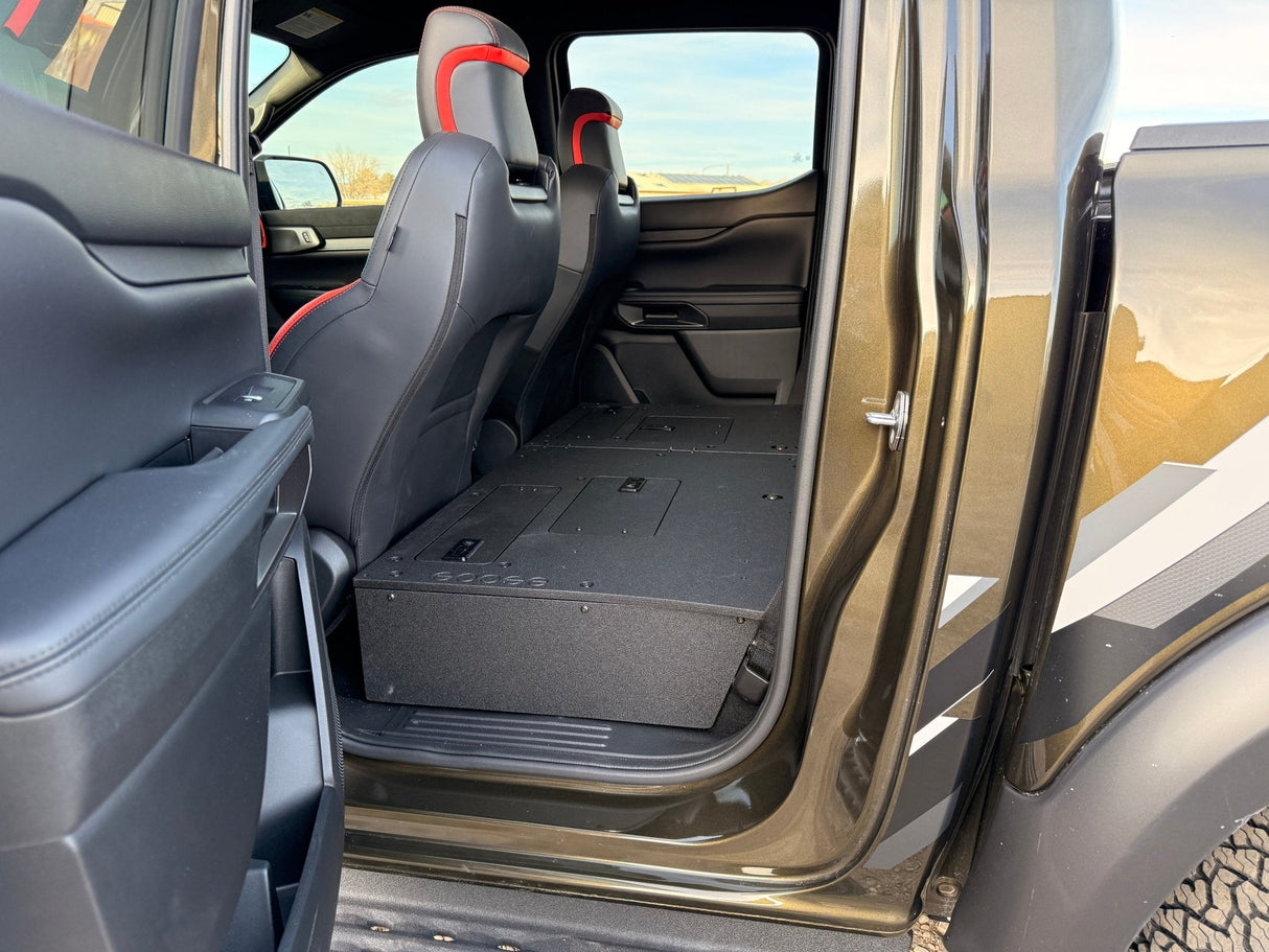 Ford - Ranger - 2024 - Present - Raptor - 1st Gen - T6.2 Platform - Explore Series - Second Row Seat Delete - 100% - Xtrusion Overland