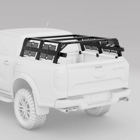 Ford Ranger Pre-configured XTR3 Bed Rack + MOLLE Packages - Xtrusion Overland