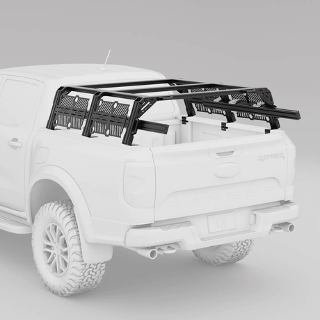 Ford Ranger Pre-configured XTR3 Bed Rack + MOLLE Packages - Xtrusion Overland