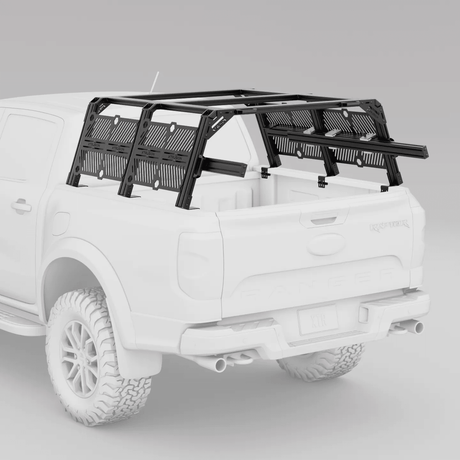 Ford Ranger Pre-configured XTR3 Bed Rack + MOLLE Packages - Xtrusion Overland