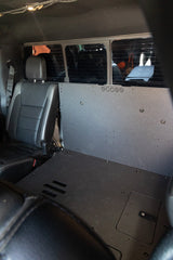 Ford Super Duty F250 - F550 2017 - Present 4th & 5th Gen. Crew Cab - Second Row Seat Delete Plate System - Xtrusion Overland